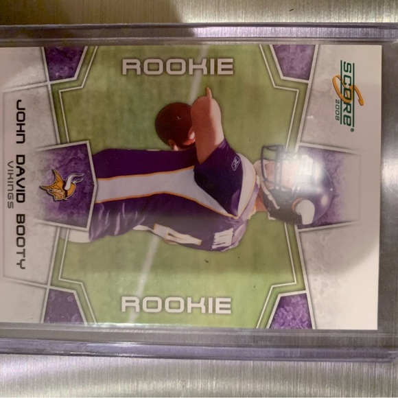 John David Booty NFL Minnesota Vikings Football cards (3) - Picture 7 of 7